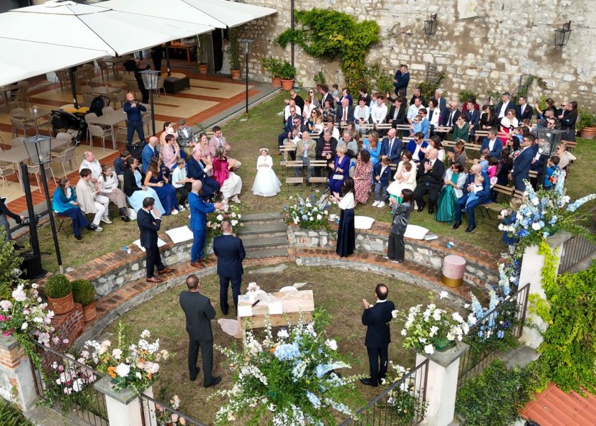 Foto Matrimonio Elisa e Lorenzo - Residence Castello Oldofredi (Brescia) (33)